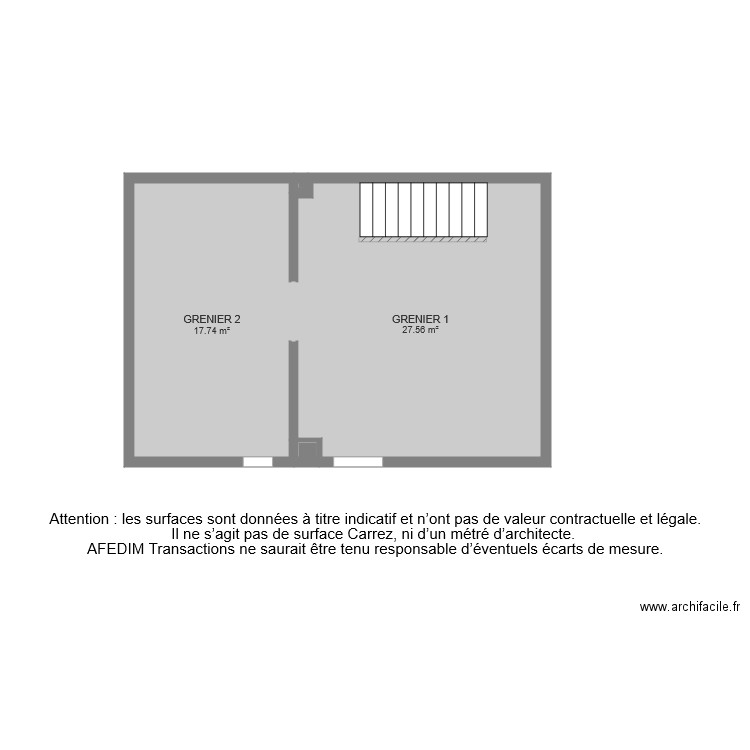 BI 5120 GRENIER. Plan de 0 pièce et 0 m2