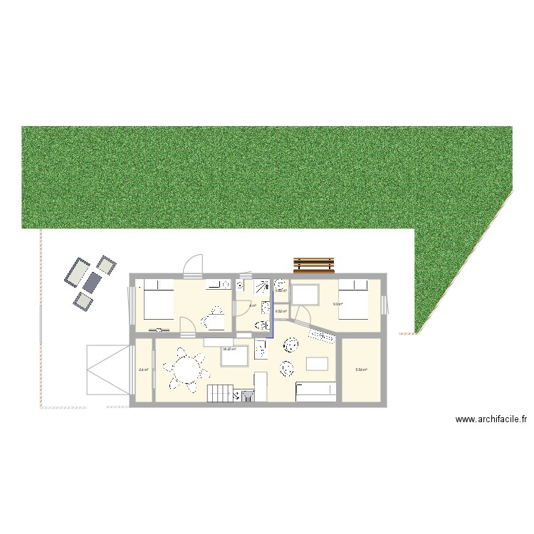 base4. Plan de 0 pièce et 0 m2