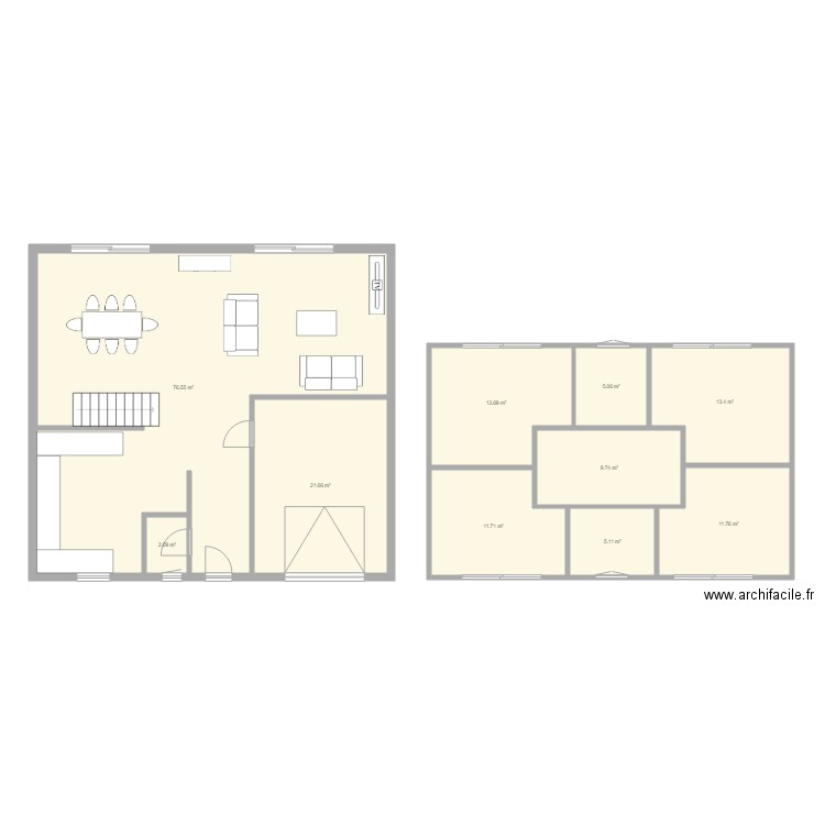 Maison BEMI. Plan de 0 pièce et 0 m2