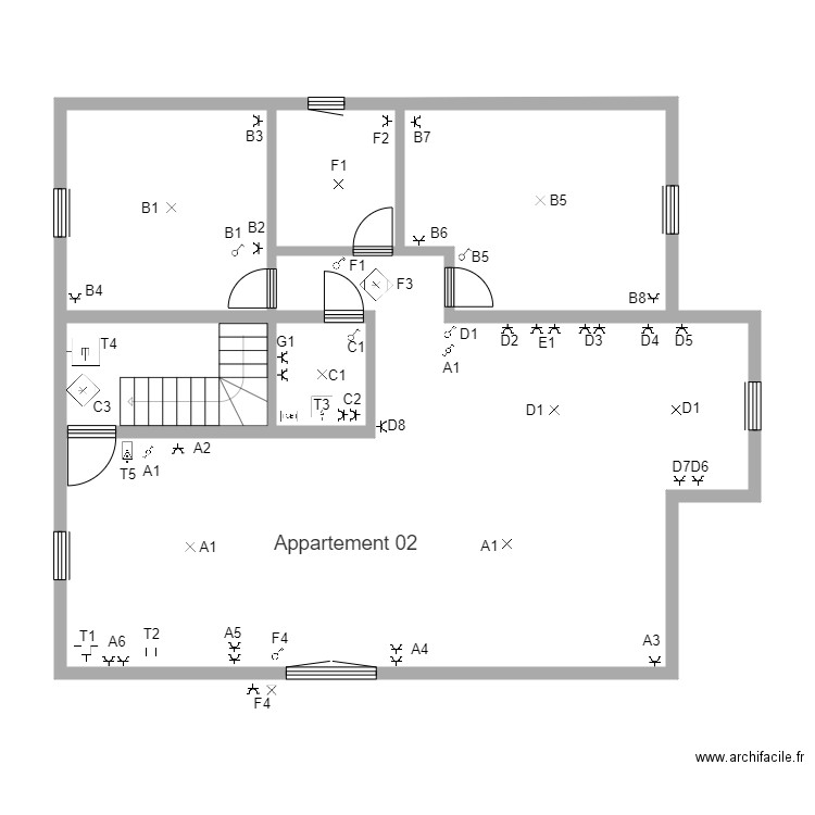 FLV2. Plan de 0 pièce et 0 m2