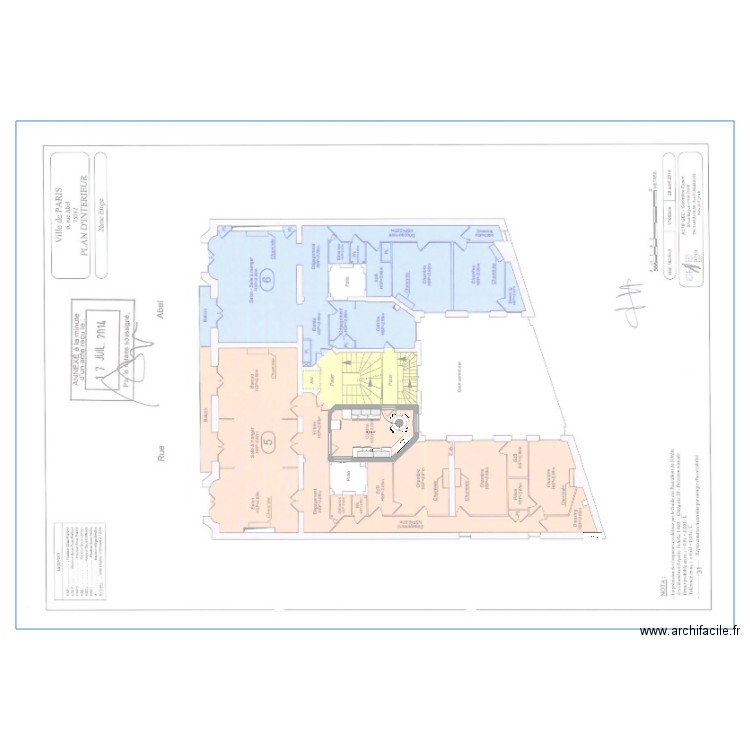 Abel-Cuisine. Plan de 1 pièce et 15 m2