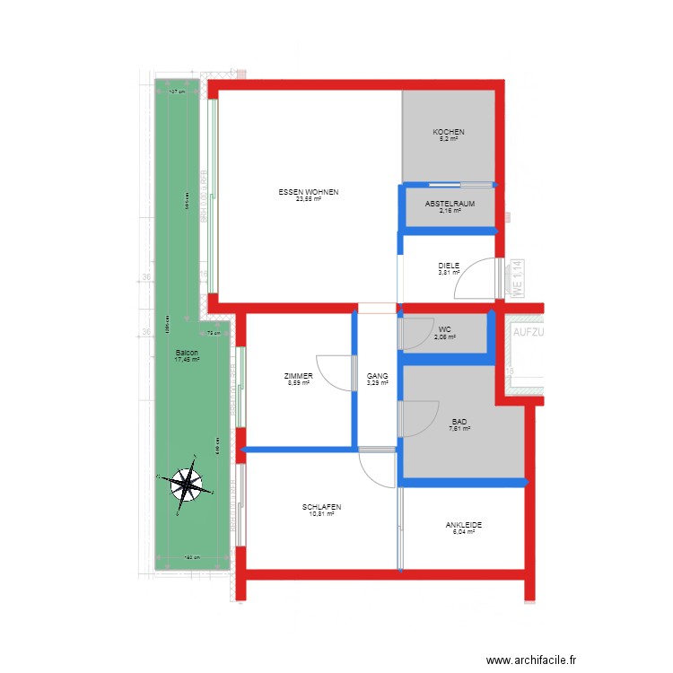 Kehl Oase Bierkellerstrasse Haus 1 Wohnung 1 14. Plan de 0 pièce et 0 m2