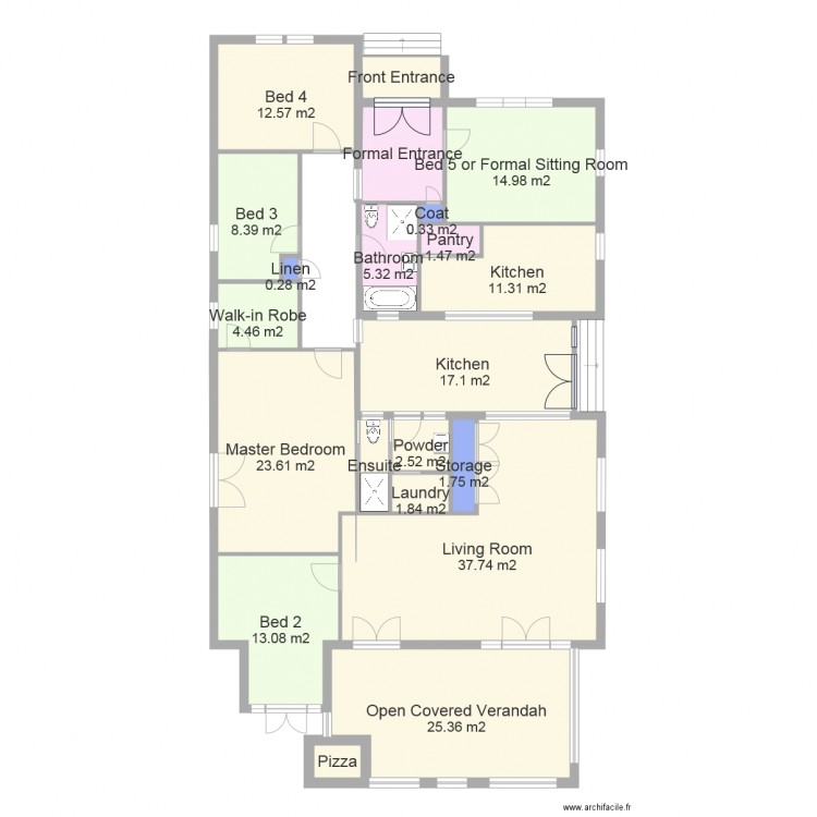 Floor Plan of 193 Bobbin Head Road TURRAMURRA. Plan de 0 pièce et 0 m2