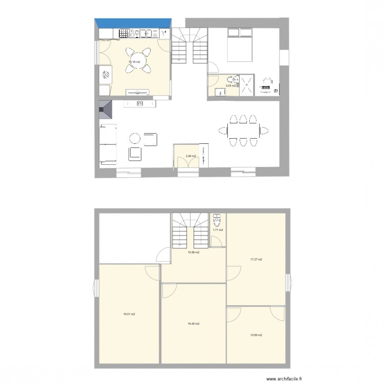 aubugues 7. Plan de 0 pièce et 0 m2