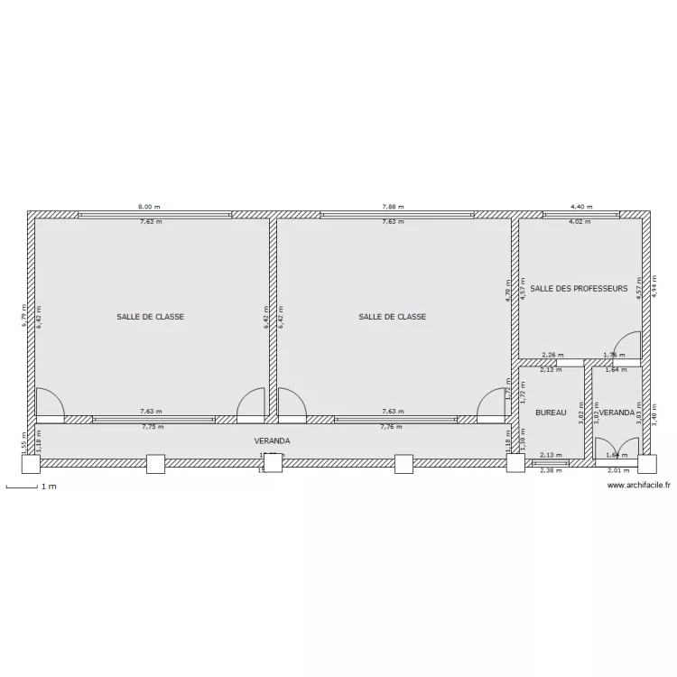 MBANGA Bat Principal. Plan de 