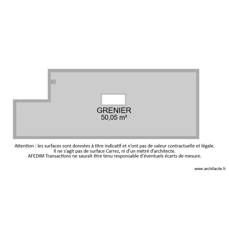 BI7499 GRENIER. Plan de 