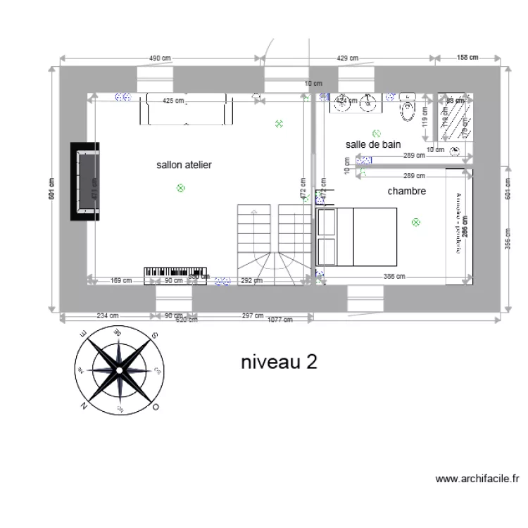niveau2. Plan de niveau2. Plan de