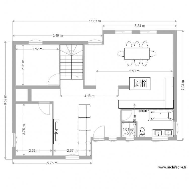 RDCBIS21. Plan de 0 pièce et 0 m2