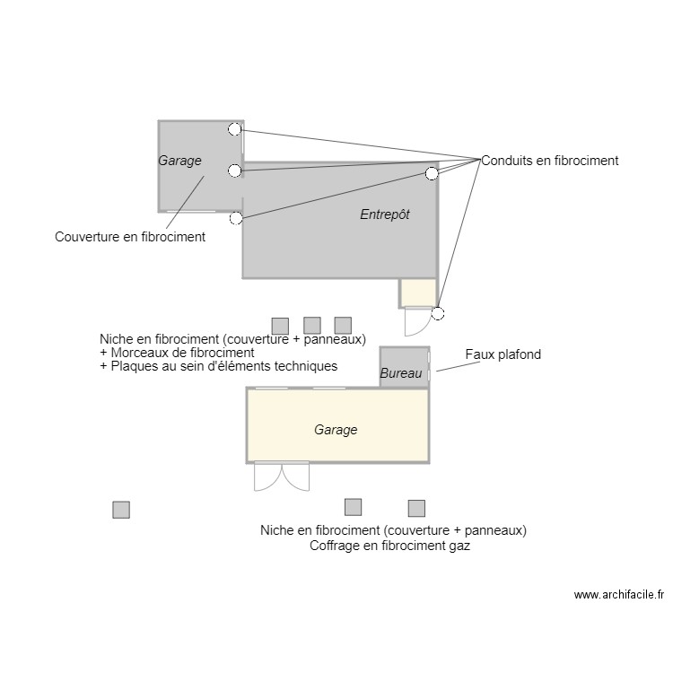 Croquis DUCASSE2. Plan de 4 pièces et 15 m2