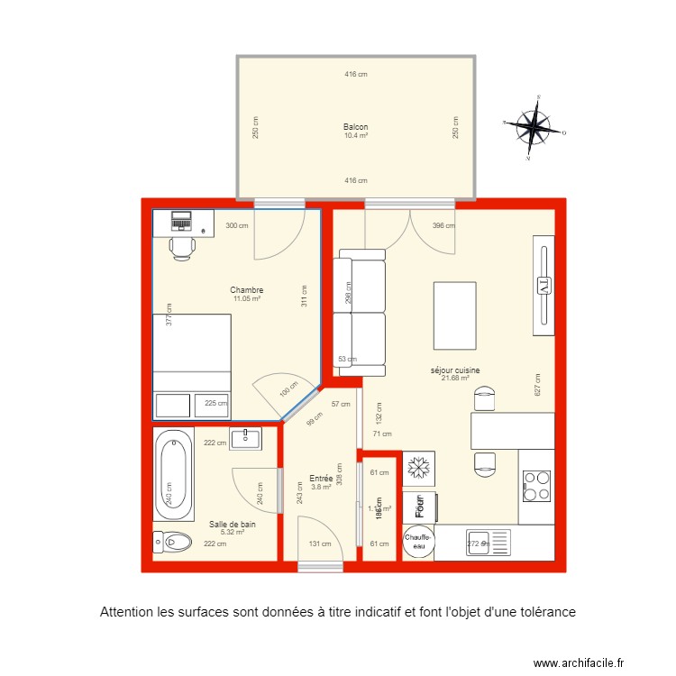 BI 2304 cöté. Plan de 0 pièce et 0 m2