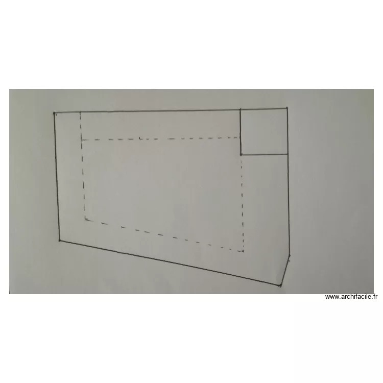 Plan terrain lot 24. Plan de Plan terrain lot 24. Plan de