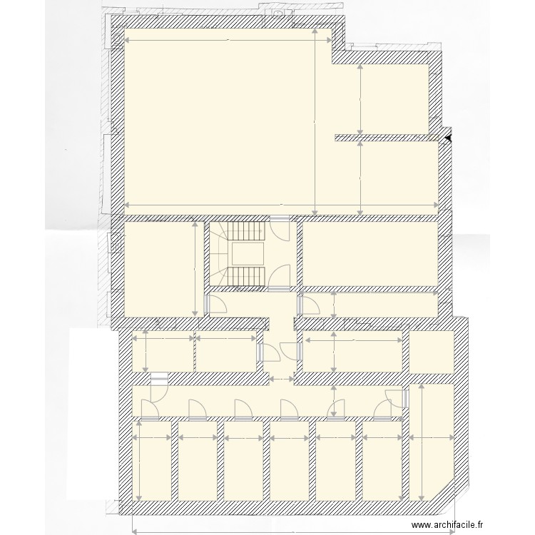 caves. Plan de 0 pièce et 0 m2