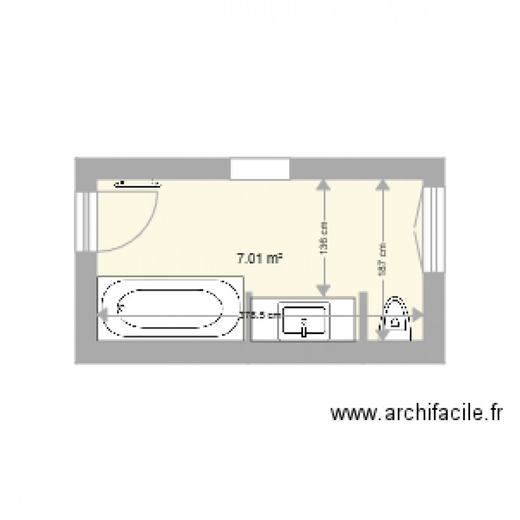 sdb yeu 4. Plan de 0 pièce et 0 m2