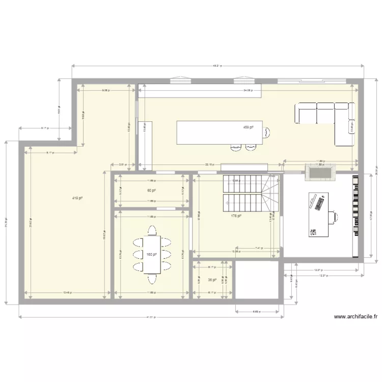 1633 dominion. Plan de 