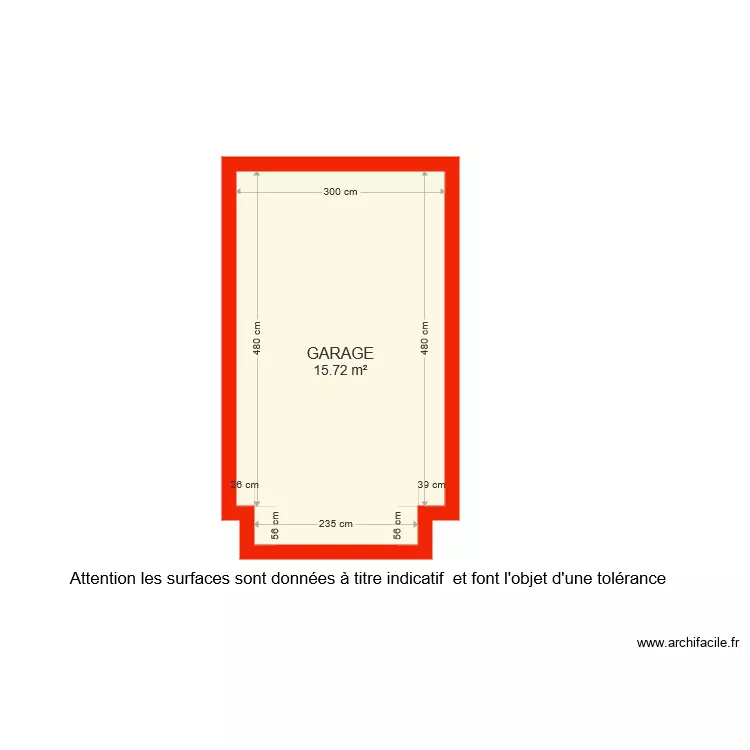 ANNEXE Garage BI 6043    Rita. Plan de 