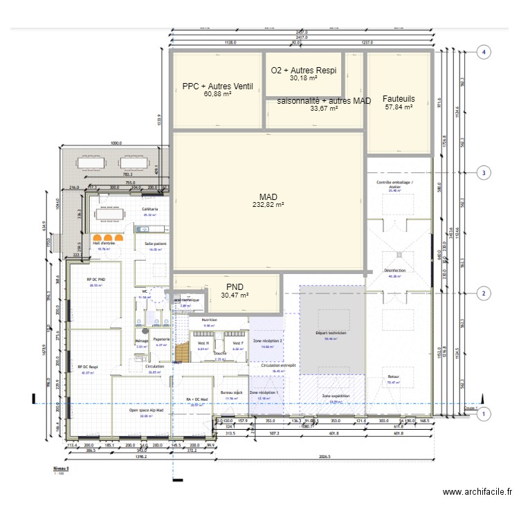 Arras Cible 1. Plan de 6 pièces et 446 m2