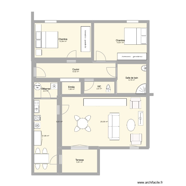 MAMINOU. Plan de 0 pièce et 0 m2