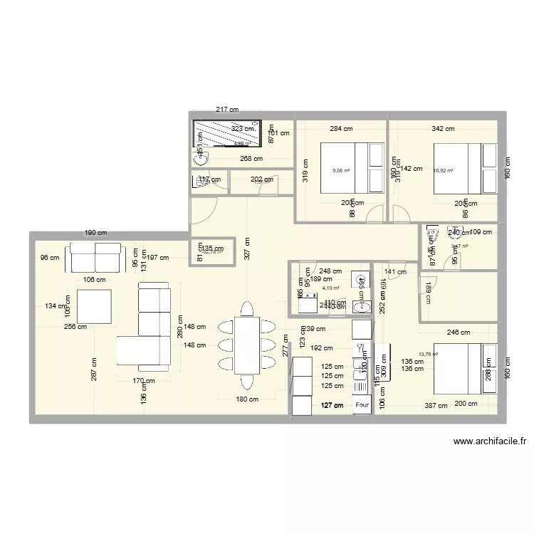 CHARVO. Plan de 