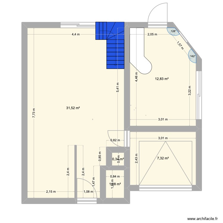 maison-rdc2. Plan de 0 pièce et 0 m2