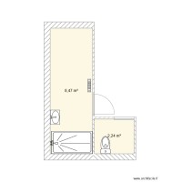 Plan salle de bain sous sol Rodriguez