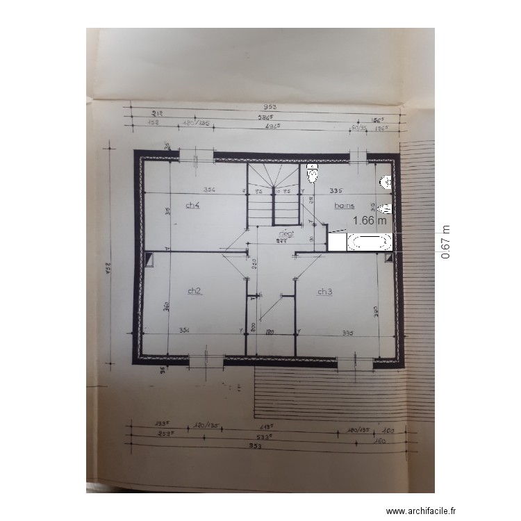 RAGON Armand. Plan de 0 pièce et 0 m2
