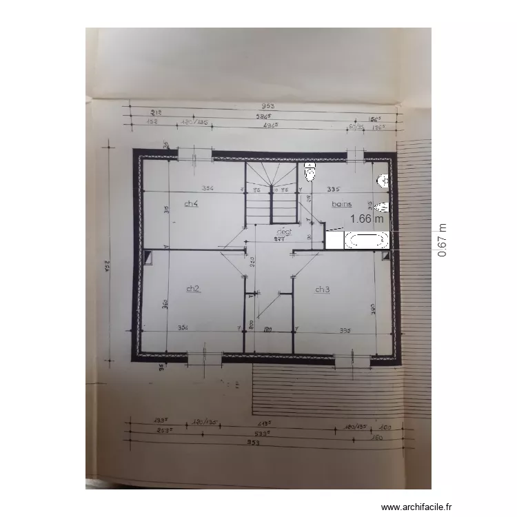 RAGON Armand. Plan de 