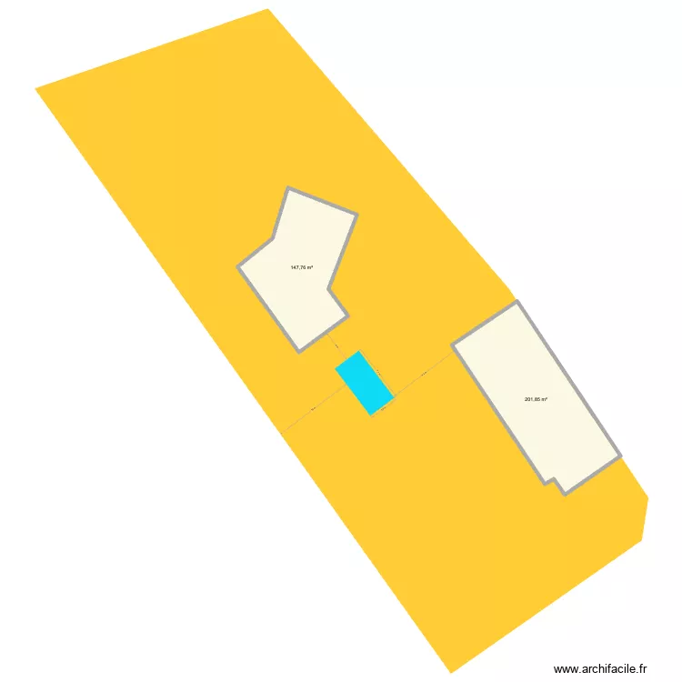 DISTRIBUE. Plan de 2  et 350 m²