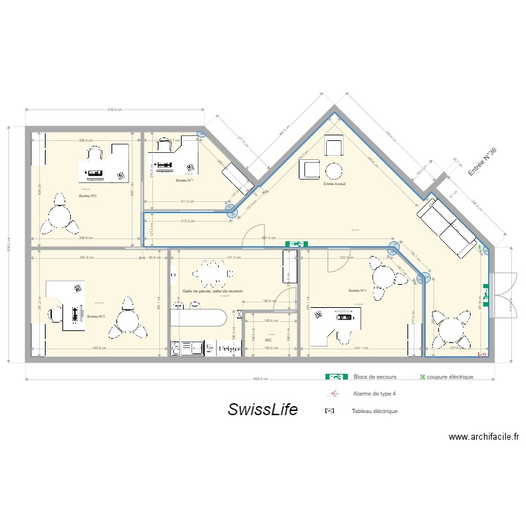 SwissLife 2. Plan de 0 pièce et 0 m2