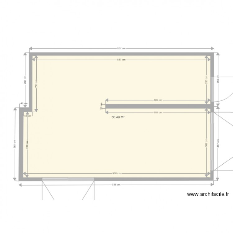 ancien local pompier. Plan de 0 pièce et 0 m2