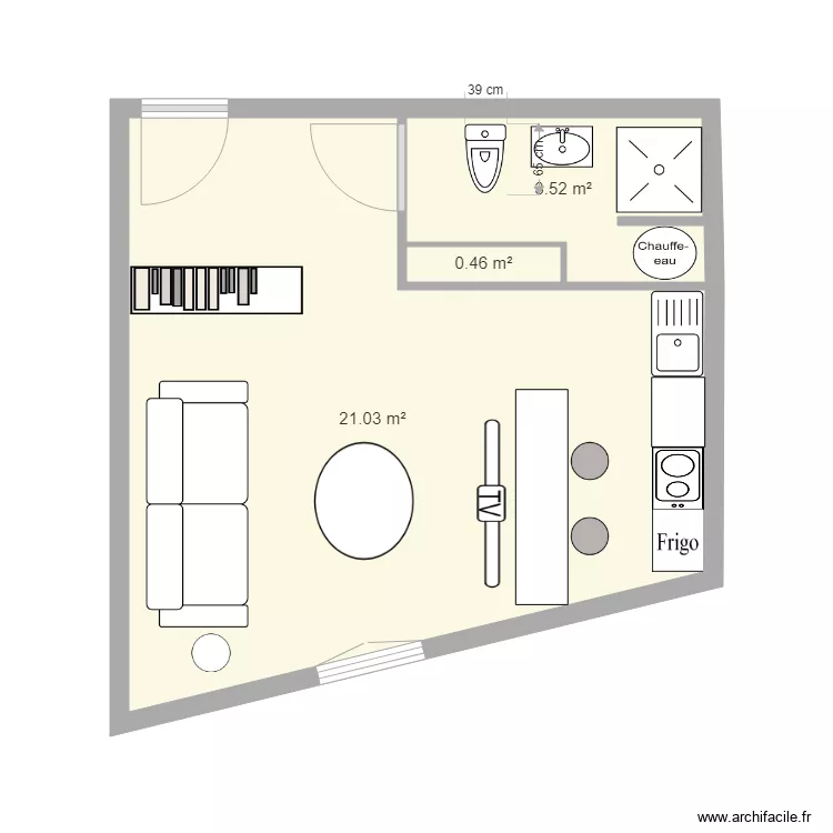Etage 3. Plan de 