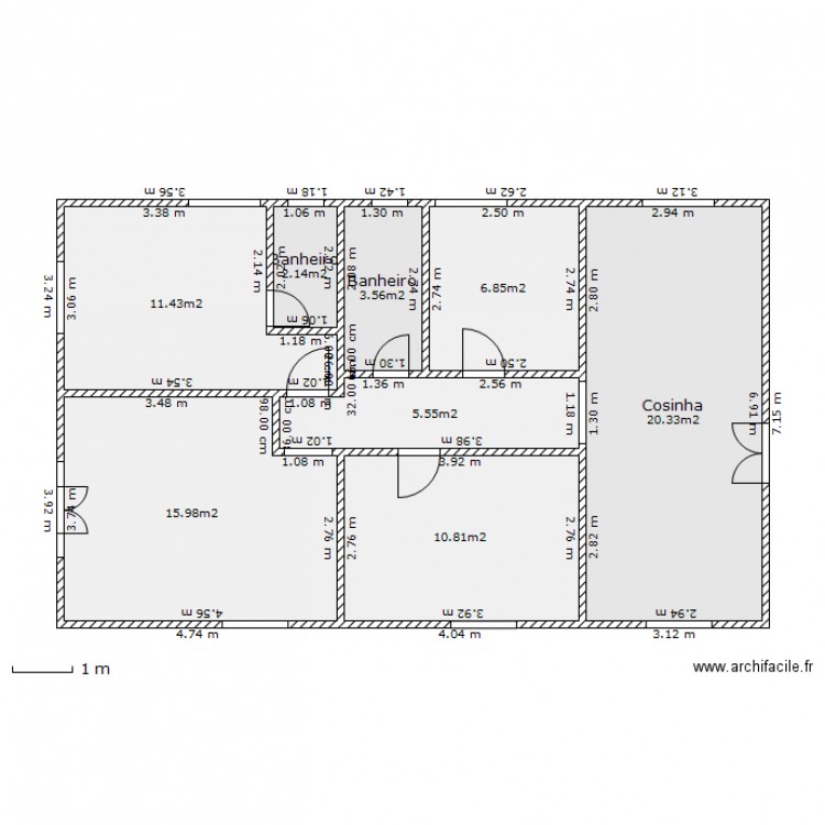 Casa1a. Plan de 0 pièce et 0 m2