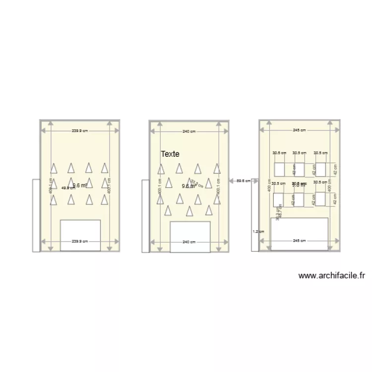 MUR REPTION. Plan de 