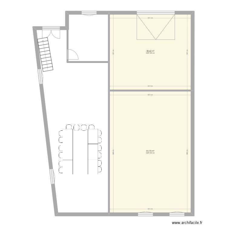 local technique. Plan de 0 pièce et 0 m2