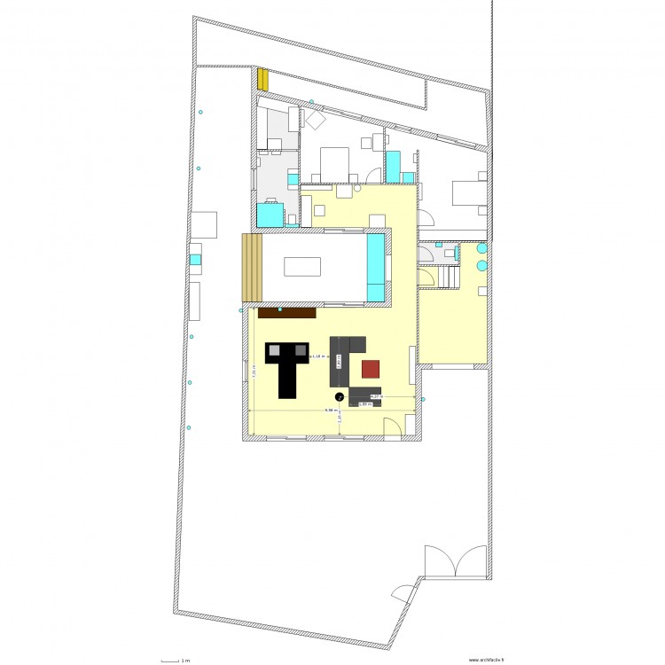 Bouzigues interieur . Plan de 0 pièce et 0 m2