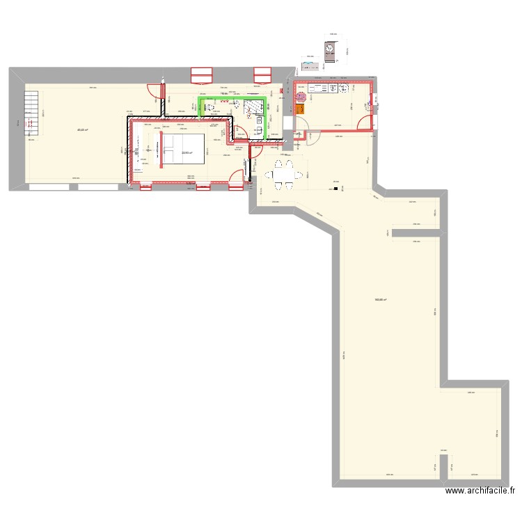 MINIHY proj 13 07 23 . Plan de 10 pièces et 244 m2