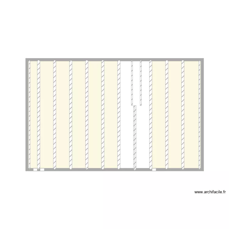 Placement Metalstud . Plan de Placement Metalstud . Plan de