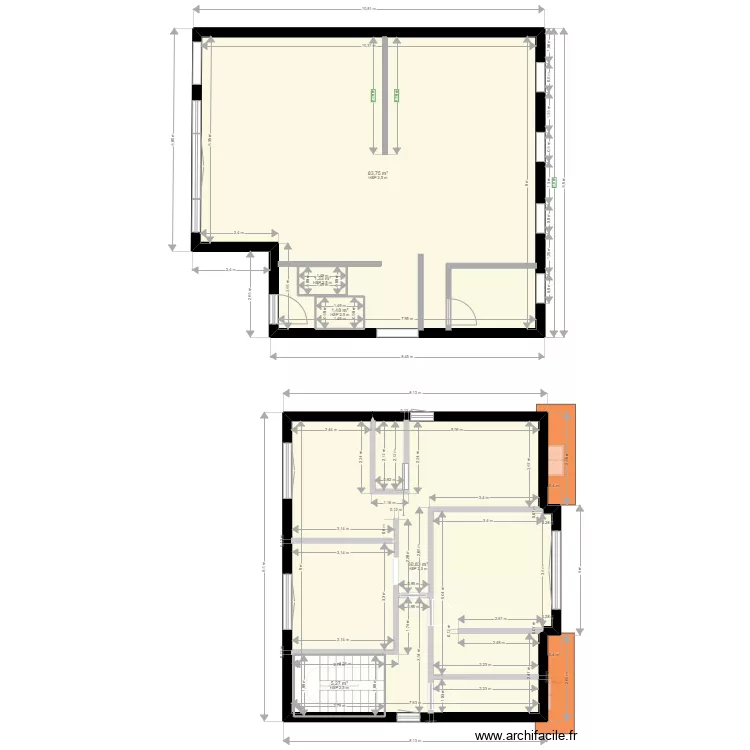 SCI L EMBELLIE etage. Plan de SCI L EMBELLIE etage. Plan de