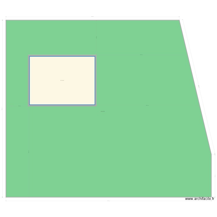 Terrain. Plan de 0 pièce et 0 m2