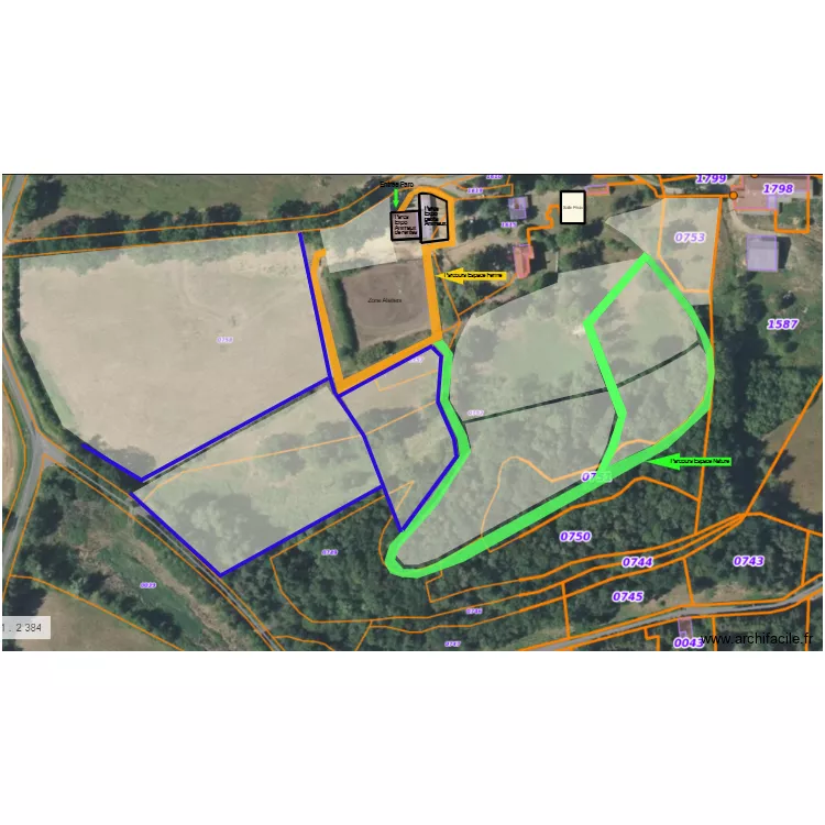 Ethoparc v2. Plan de 