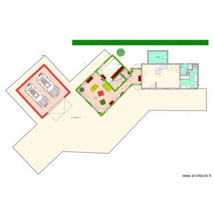 PLAN de MASSE 5 JUILLET 2023 . Plan de 0 pièce et 0 m2