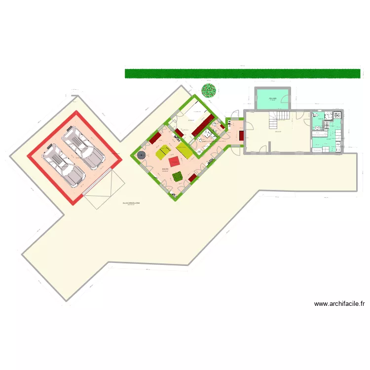PLAN de MASSE 5 JUILLET 2023 . Plan de 