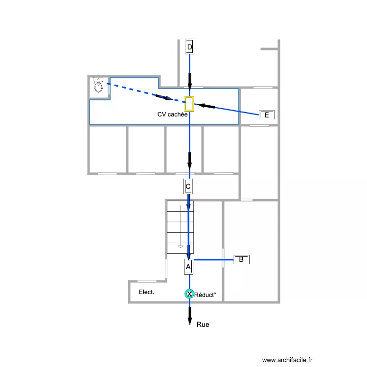 RC21009 Dixmude Berkovic. Plan de 