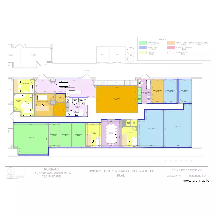 VALIN V13. Plan de VALIN V13. Plan de