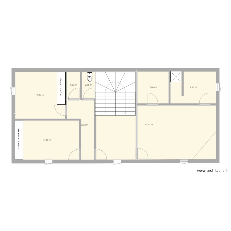 st ouent2. Plan de 0 pièce et 0 m2