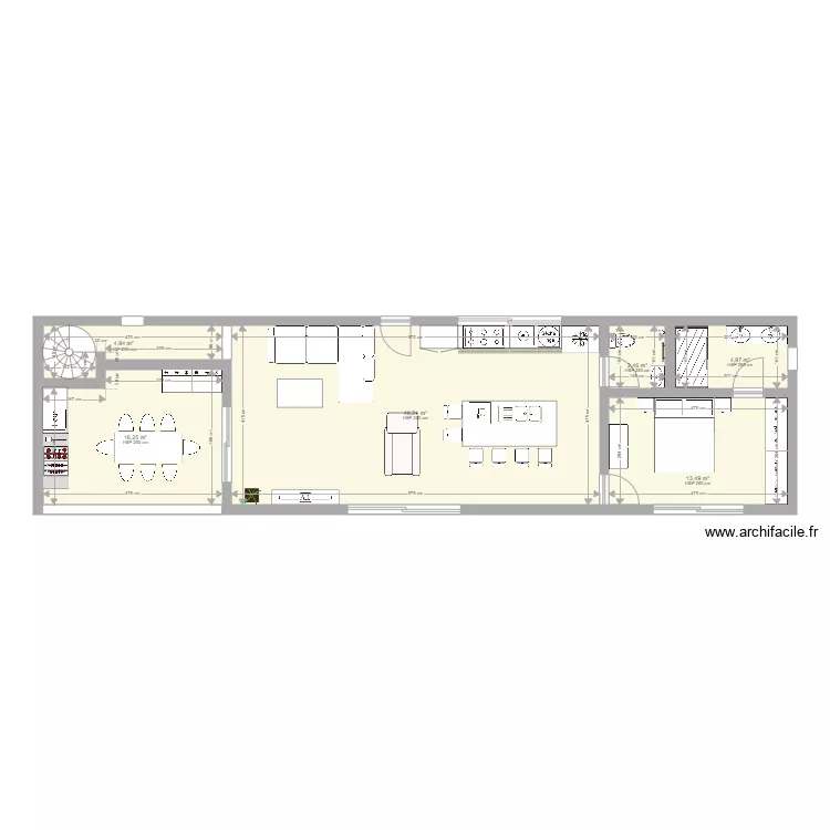 MAISON HAUT STANDING. Plan de MAISON HAUT STANDING. Plan de