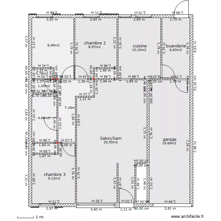 maison permis modifié 2. Plan de maison permis modifié 2. Plan de