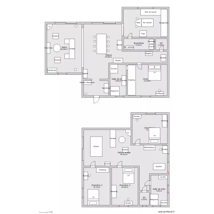 Maison 6. Plan de Maison 6. Plan de