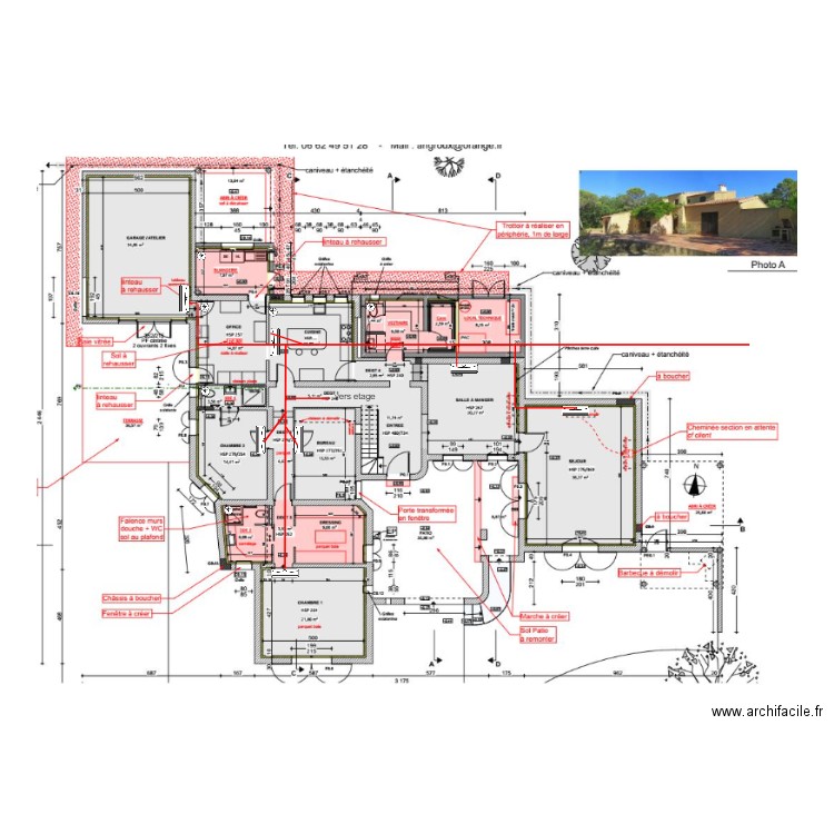 groux clim rdc. Plan de 0 pièce et 0 m2