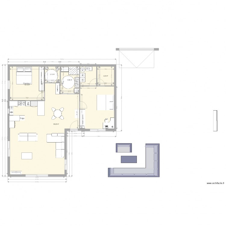 Plan maison neuve 5. Plan de 0 pièce et 0 m2