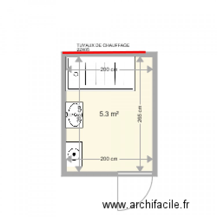 KLEINPETER. Plan de 0 pièce et 0 m2